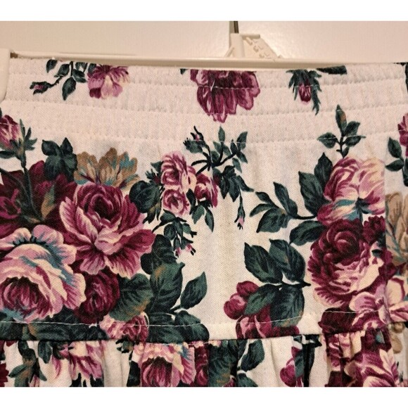 Fritzi Plus Vintage Floral Skirt 2X-Elastic Waist Band Made in the USA - Picture 3 of 13
